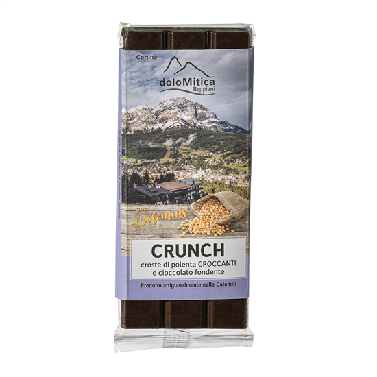 DOLOMITICA CROSTE DI POLENTA E CIOCCOLATO FONDENTE