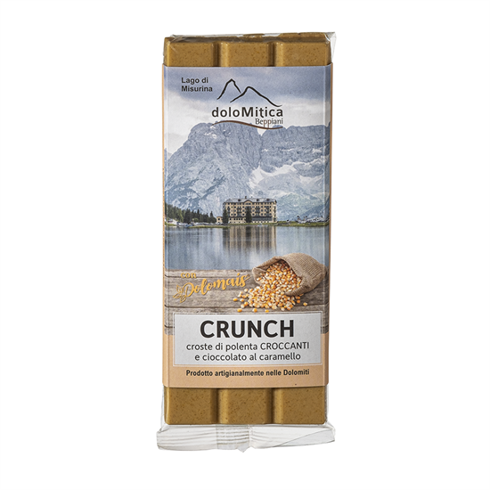 DOLOMITICA CROSTE DI POLENTA E CIOCCOLATO AL CARAMELLO