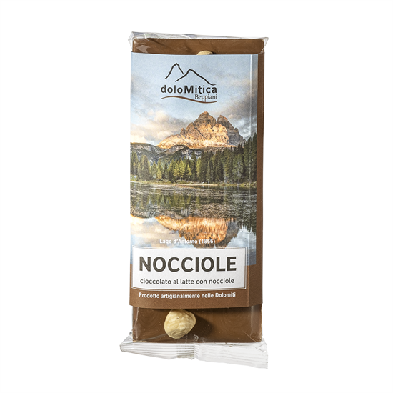 DOLOMITICA CIOCCOLATO AL LATTE CON NOCCIOLE