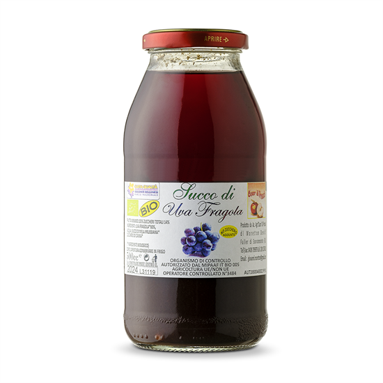 SUCCO DI UVA FRAGOLA