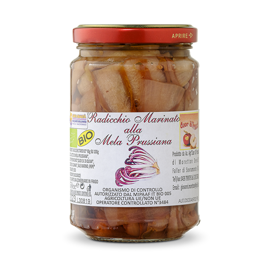 RADICCHIO MARINATO ALLA MELA PRUSSIANA